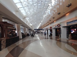 Interior of an airport Terminal